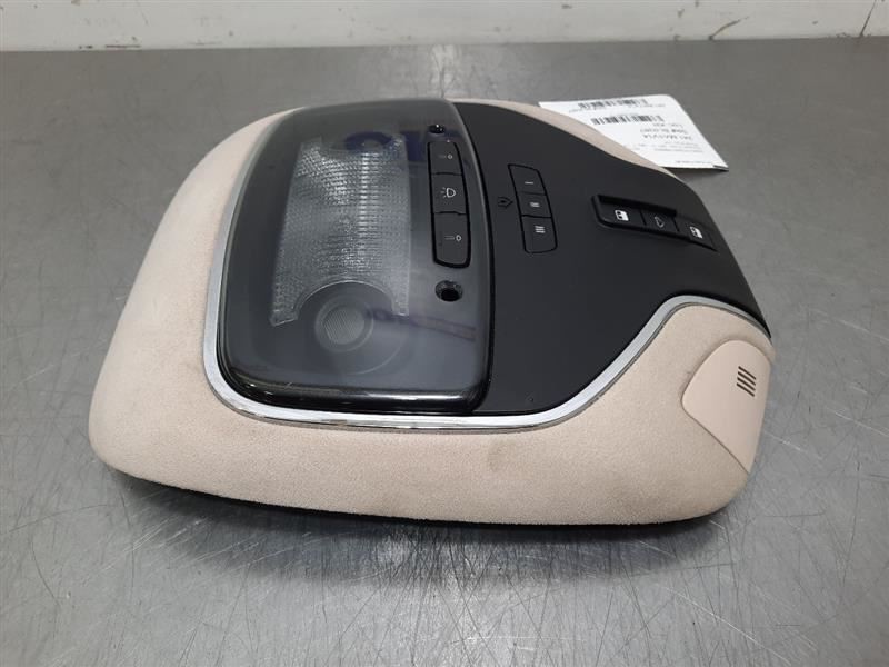 14 2014 MASERATI GHIBLI OEM OVERHEAD ROOF CONSOLE TAN 