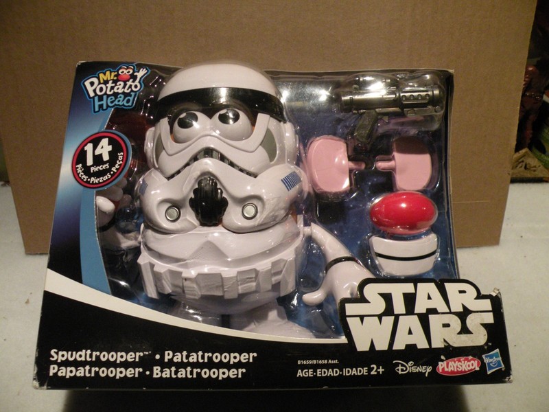 PLAYSKOOL STAR WARS MR.POTATO HEAD SPUDTROOPER NEW IN BOX