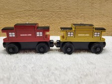 Thomas  Friends Wooden Railway Sodor Line Caboose Set