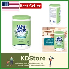 Antibacterial Hand Wipes 150ct Eucalyptus Mint Soft Textured Canister