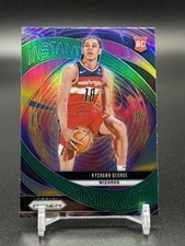 2024-25 Panini Prizm - Instant Impact Kyshawn George #19 Green Prizm (RC) Wizard