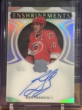 Ron Francis Cards, Rookie Card and Autographed Memorabilia Guide 22