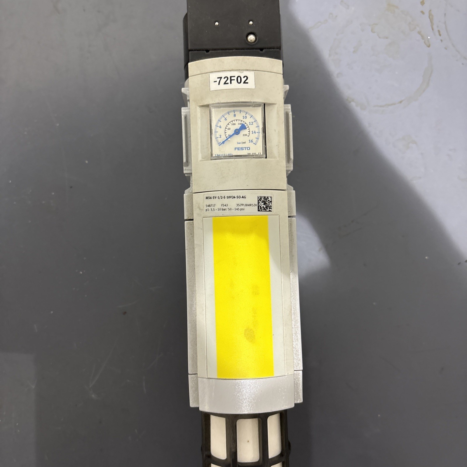 Festo Ms6-Sv-1/2-D-10V24-SO-AG Soft Start/quick Exhaust Valve 548717
