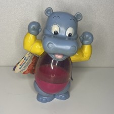 Gro&szlig;er Happy Hippo zum Bef&uuml;llen  Schokobons Dose Figur &Uuml; Ei XL  19cm Superheld