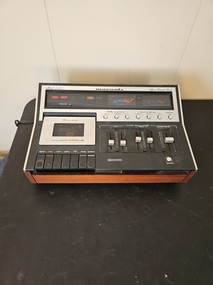 Marantz Model 5120 Stereo Cassette Deck Powers On Needs Bulbs And