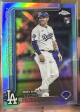 2025 Topps Chrome Update Dalton Rushing Refractor Dodgers