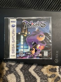 Nights Into Dreams... (Sega Saturn, 1996) NEW SEALED CIB + MINTY MANUAL
