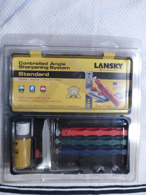 Lansky Controlled Angel Sharpening System Standard Coarse/Medium/Fine Grit #2