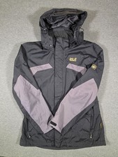 Jack Wolfskin Texapore Outdoor Jacket Size L Black/Gray