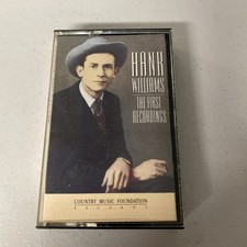 Hank Williams - The First Recordings - Play Tested Cassette