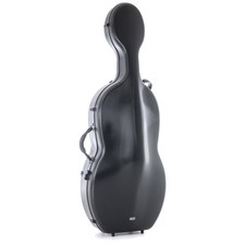 PURE by GEWA Cello Case, Polycarbonate 4.6, 4/4 Black