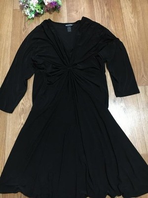 Women Nina Leonard Dress Black 40 / L