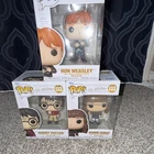 Funko Pop! Vinyl Harry Potter Hermione Granger Ron Weasley #132 #133 #134 3-Pack