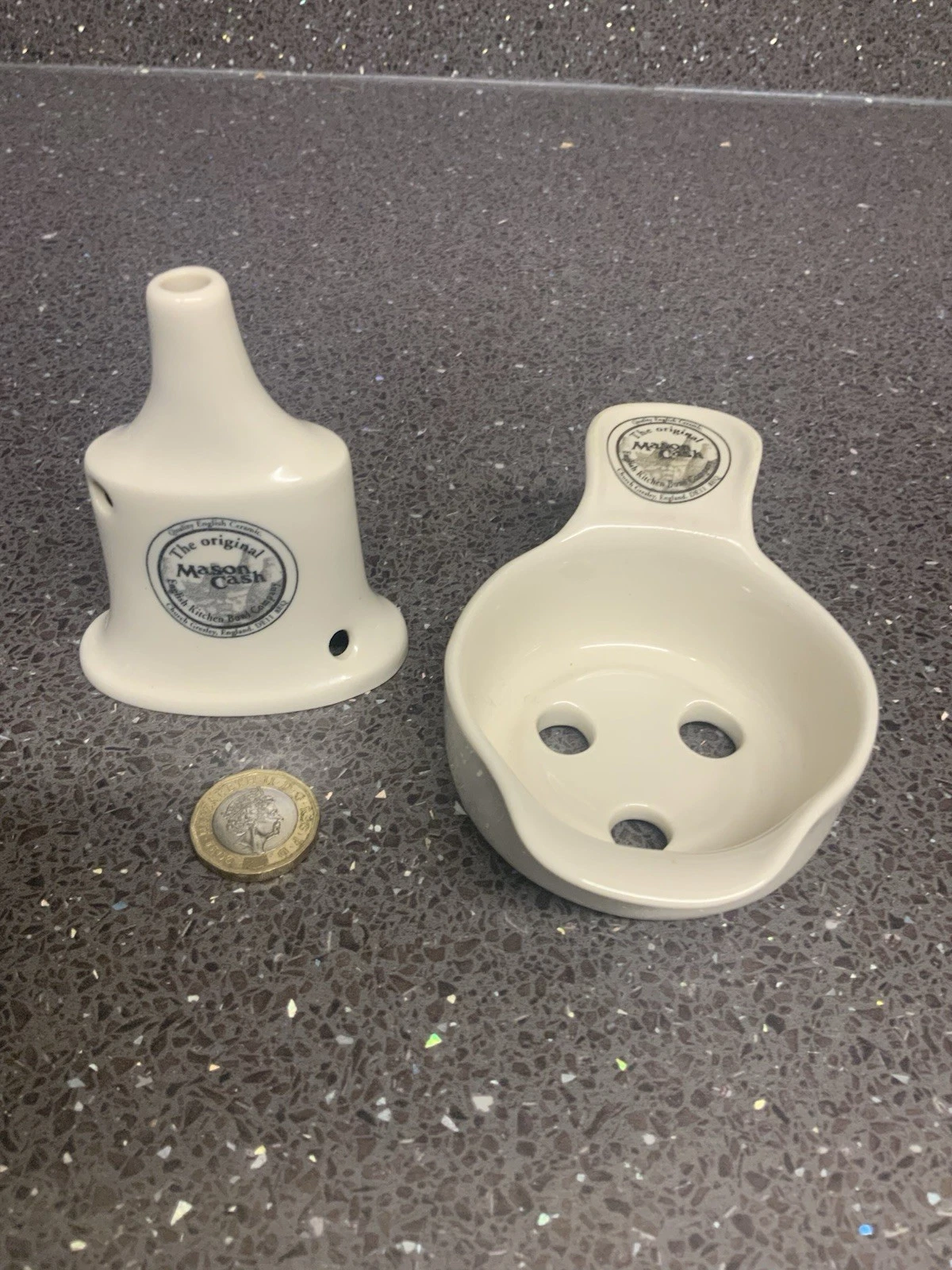 Mason Cash Ceramic Egg Separator And pie Funnel
Opens in a new window or tab
