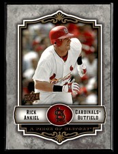 2009 Upper Deck A Piece of History #88 Rick Ankiel Card St. Louis Cardinals