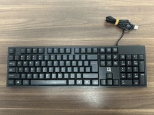 Black USB Wired Slim Profile Keyboard Very Good