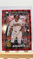 2024 Topps Holiday #H80 Xander Bogaerts Plaid