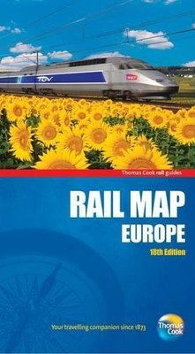 Rail Map of Europe (Rail Guides)