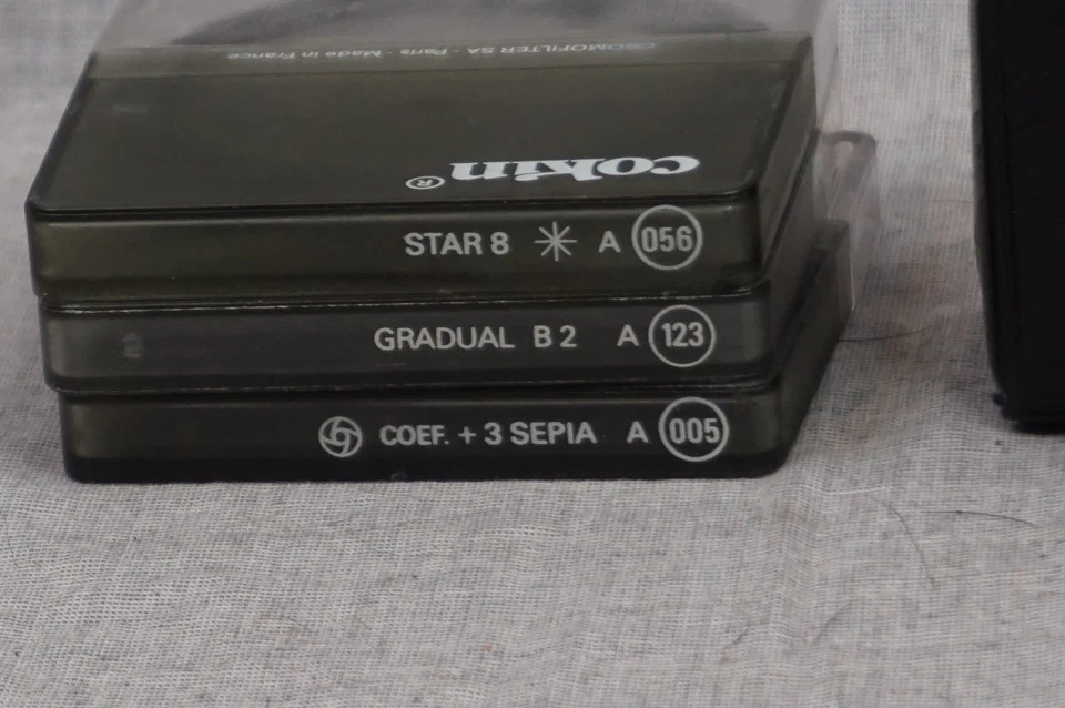 Cokin filter set Star 8 056 Gradual B2 A 123 Coef +3 Sepia A 105 - Image 2 of 4