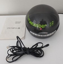Olympia Info Globe Digital Floating LED Caller ID Box w/ Manual Tested OL3000.2