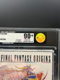 2003 PS1 Playstattion 1 PAL Fnal Fantasy Origins Brand New Sealed Graded VGA 90+