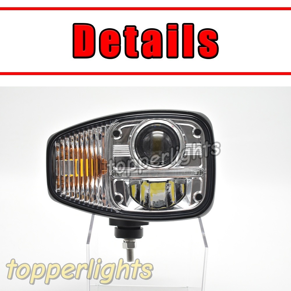 For JCB Telehandler LED Headlamp Assembly 533-105 536-60 700/50192