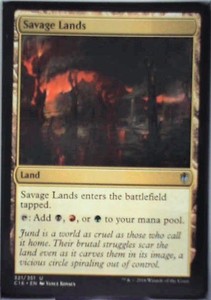 Savage Lands 321/393 Commander 2016 Uncommon Land