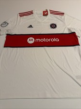 adidas MLS Chicago Fire Mens SS Away Shirt Sz XXL DP9036 Men’s Soccer Football