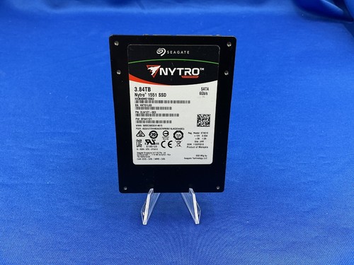 XA3840ME10063 Seagate Nytro 1551 3,84TB SATA 6Gb/s 2,5 Interne SSD 2LW127-003