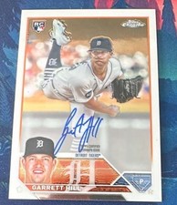 2023 Topps Chrome Update Series - Autographs Garrett Hill #RA-GH (AU, RC)