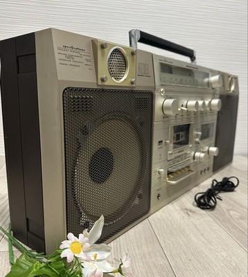 DDP Rare showa Marantz CRS-7810 Stereo Radio Cassette Player Boombox Serviced Ex