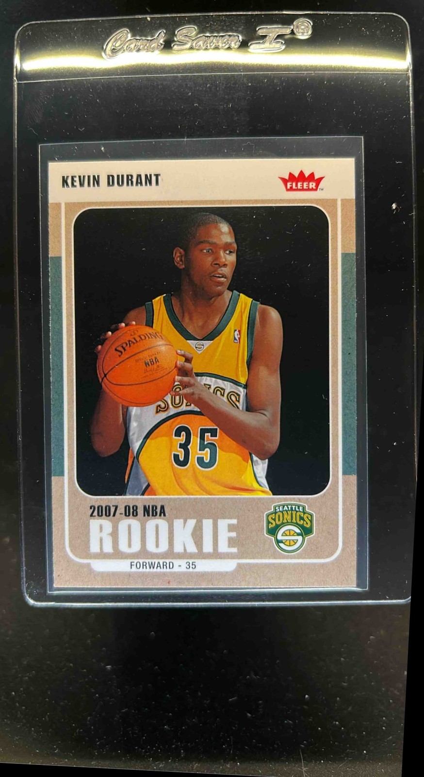 2007-08 Fleer Kevin Durant Rookie RC #212 SuperSonics