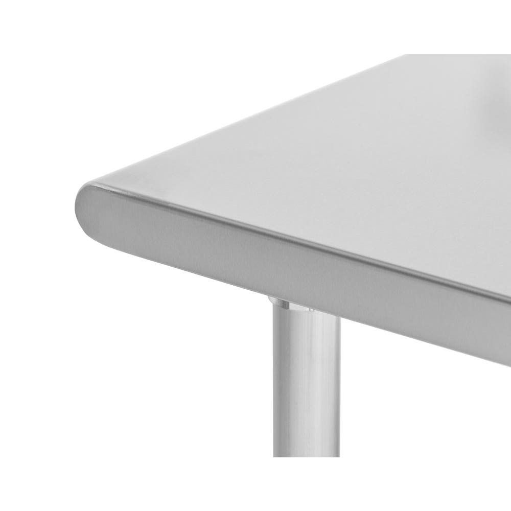 Kratos Commercial Work Table, Stainless Steel Kitchen Prep Table 30"x72" with