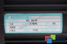 DS56-M 1.9KW BAUMÜLLER - Reconditionné - Garantie 12 mois