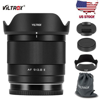 VILTROX AF 9mm F2.8  APS-C Air Auto Focus Prime Camera Lens for Sony E-Mount