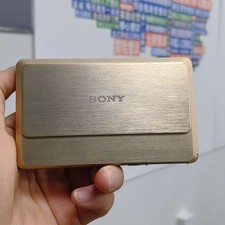 Sony Cyber-shot DSC-TX9/TX9C Digital Camera Gold 12.2MP CMOS 4x Zoom 3.5"LCD