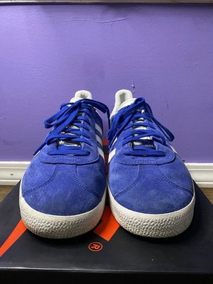 adidas gazelle silver green womens adidas Gazelle Womens Lifestyle Shoes Blue Fusion White Metallic HQ8717   Shoe Palace