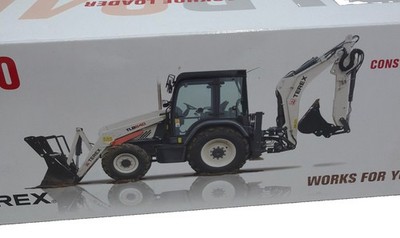 NZG 867 Terex TLB840 Baggerlader 1:50 Heckbagger Modell OVP Baumaschine #M141