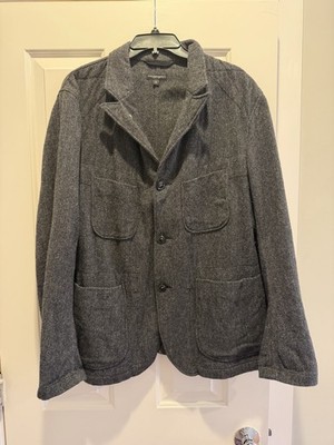 Engineered Garments Bedford Jacket Wool Made In USA Sz L