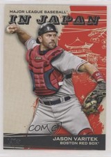 2021 Topps Japan Edition MLB in Japan Jason Varitek #MIJ-11 0q6b