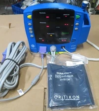 GE Dinamap CareScape V100 Vital Signs Monitor NIBP Nellcor SpO2 TEMP