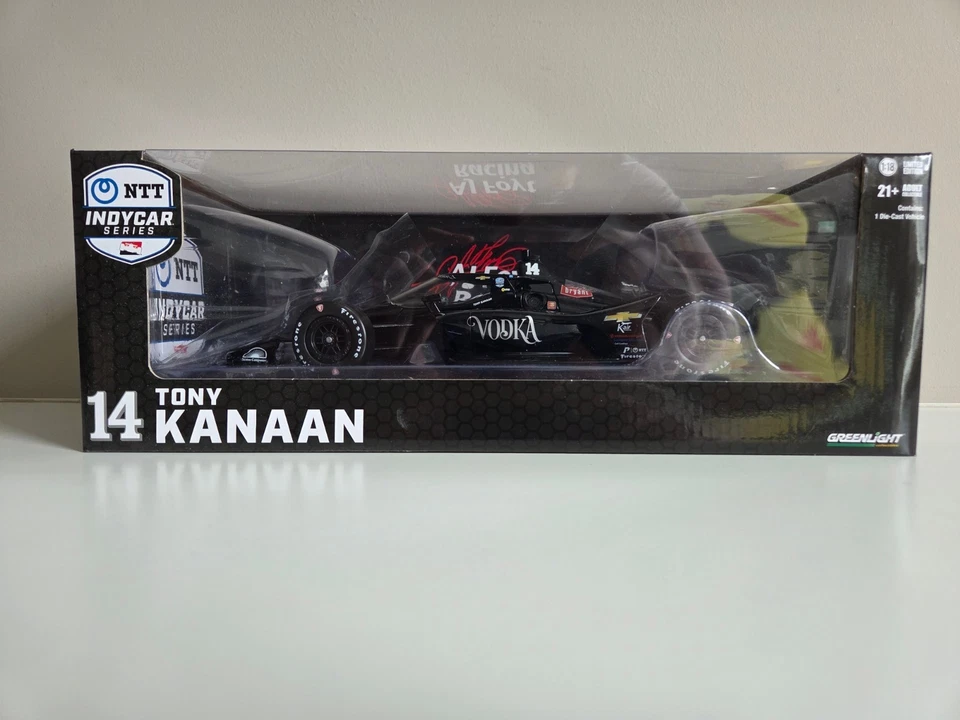 Chevrolet T. Kanaan Greenlight 1/18 AJ Foyt - Serie Indycar 2020 - 11094 Foto 2 de 4