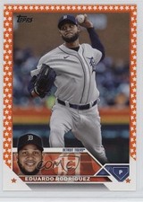 2023 Topps Complete Set Fanatics Exclusive Orange Star /99 Eduardo Rodriguez 0c4