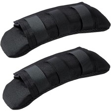 2 Pack Shoulder Strap Pad Backpack Pads Tactical Vest Black