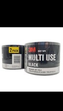 3M Tough Multi-Use RubberizedBlack Duct Tape, 1.88-in x 45Yards, 4 Pack