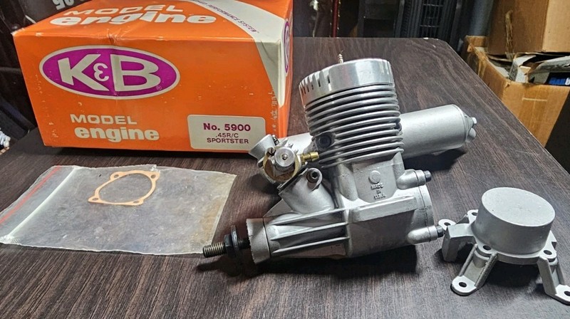 K&B engine - k&b 45 RC Sportster - no 5900  control Line Plane Car Model Hobby