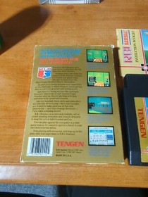 R.B.I. Baseball: RBI Tengen (Nintendo NES, 1988) Authentic! Complete! CIB!