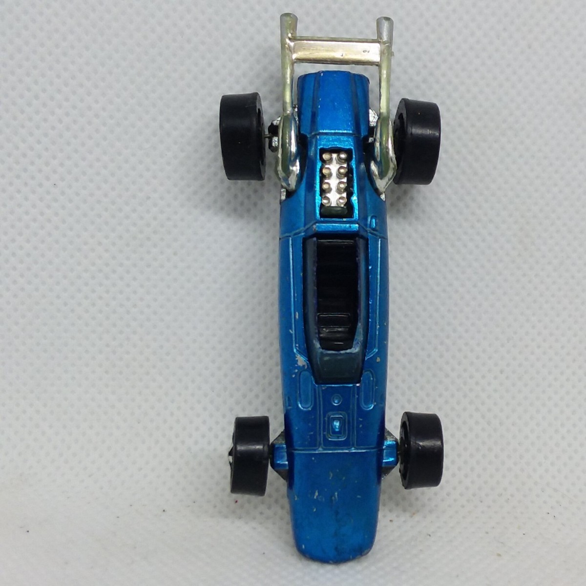 Hot Wheels Redline Indy Eagle 1969 Blue Made In Hong Kong W/Button