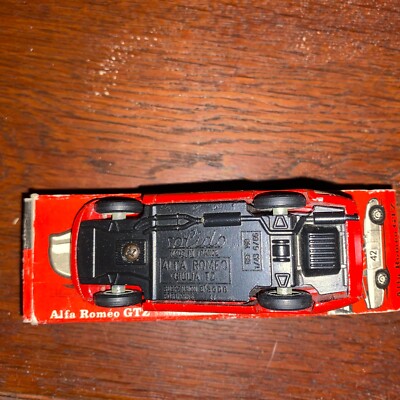 MINIATURE SOLIDO ALFA ROMÉO GTZ - RÉFÉRENCE 148 - ÉCHELLE 1/48 - BOÎTE D'ORIGINE