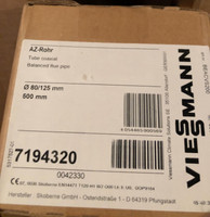 Viessmann Az-Rohr 80/125Mm, 500Mm | 7194320